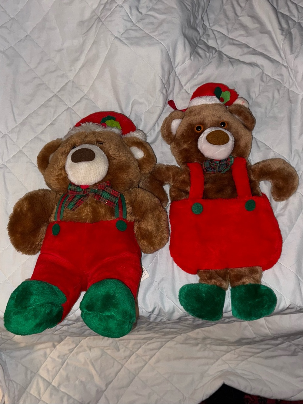 Vintage Sears Theodore Teddy Bear Christmas Bear And Stocking 1987